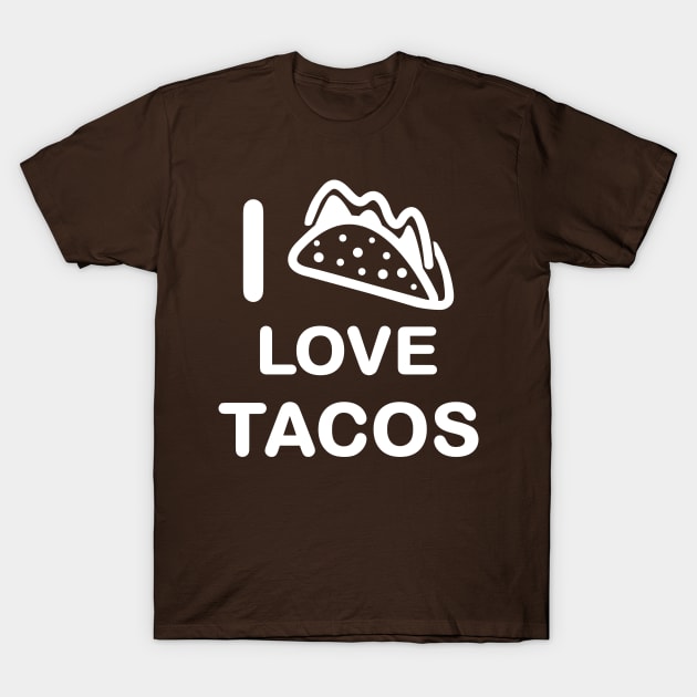 I love tacos T-Shirt by Florin Tenica